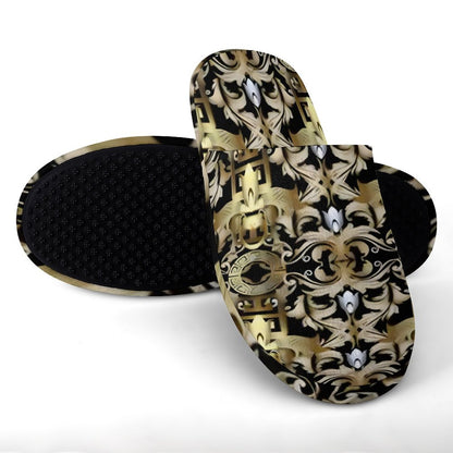 Flannel Ladies Cotton Slippers