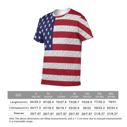 AMERICA Women's Short Sleeve Shirt-SMALL-4XL