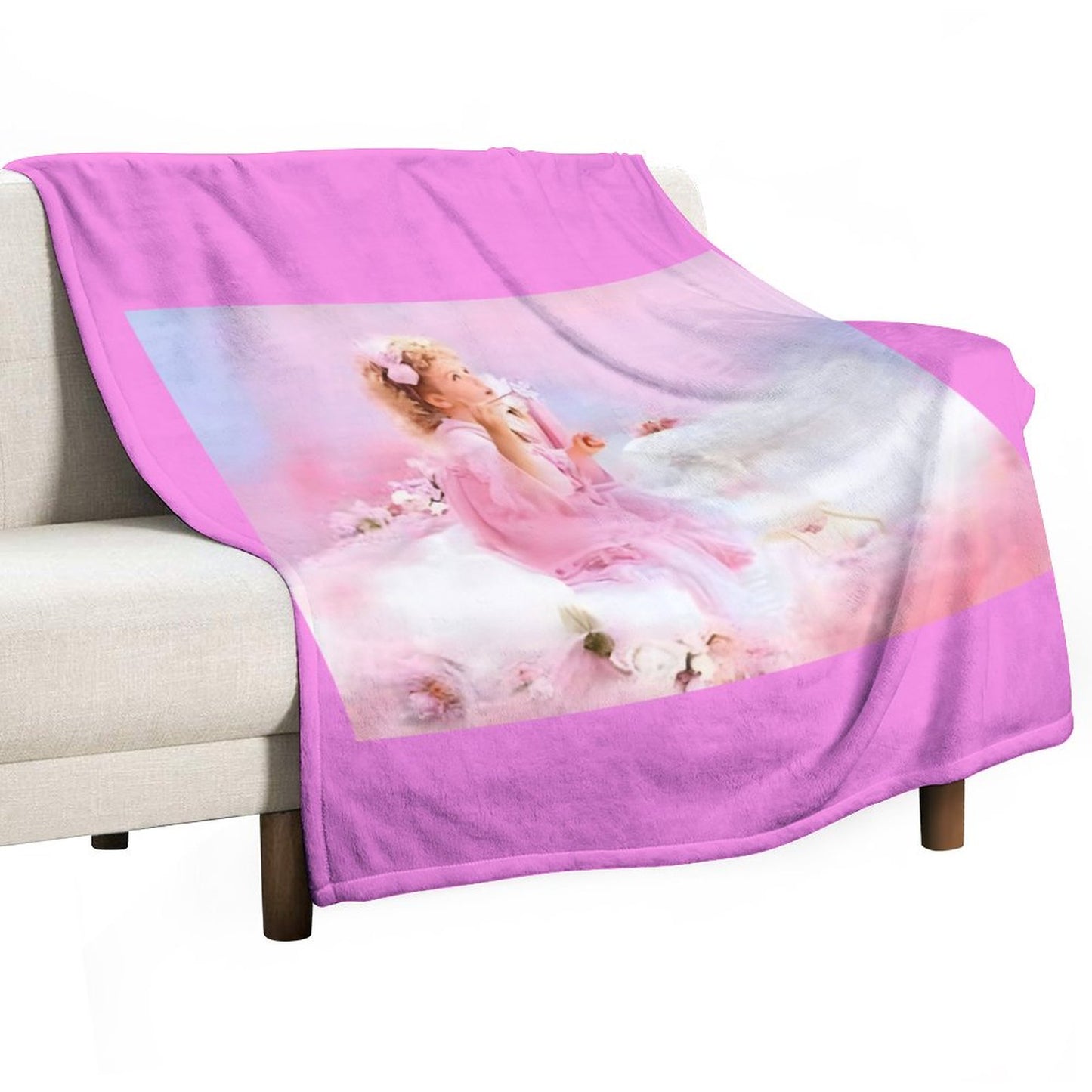 280gsm Flannel Blanket-40"x50" (Dual-sided Printing)