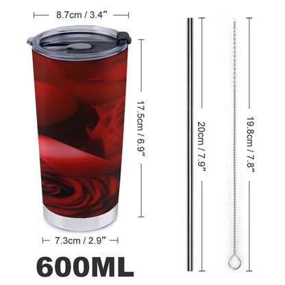 Car Travel Mug Set with Cleaning Kit (590ml/20oz)