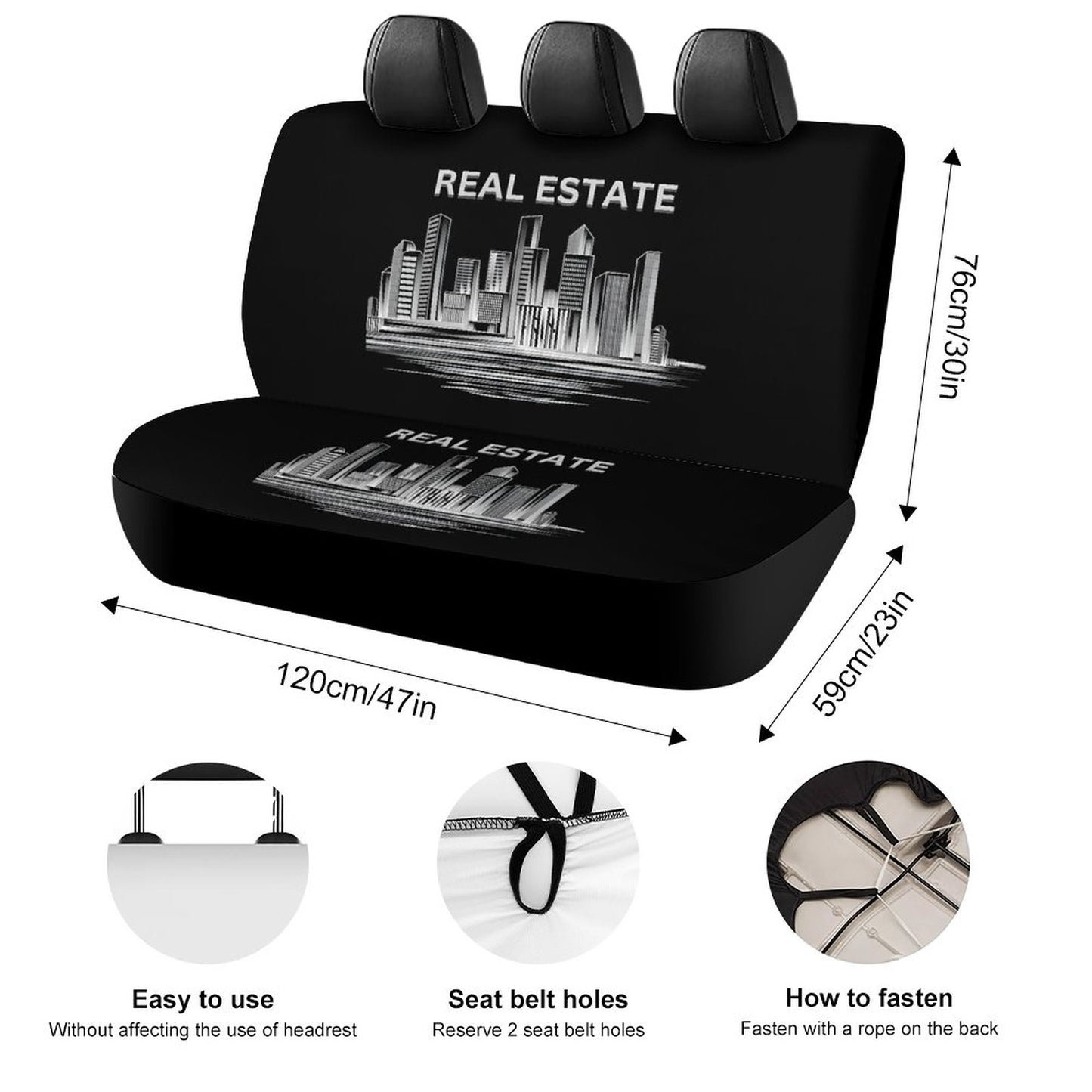 Back Seat Cover for Cars