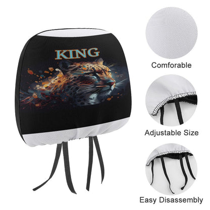 Custom Car Headrest Covers
