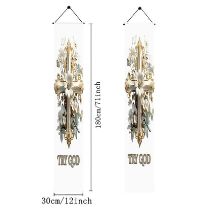 Hanging Door Banners (One-sided Printing)