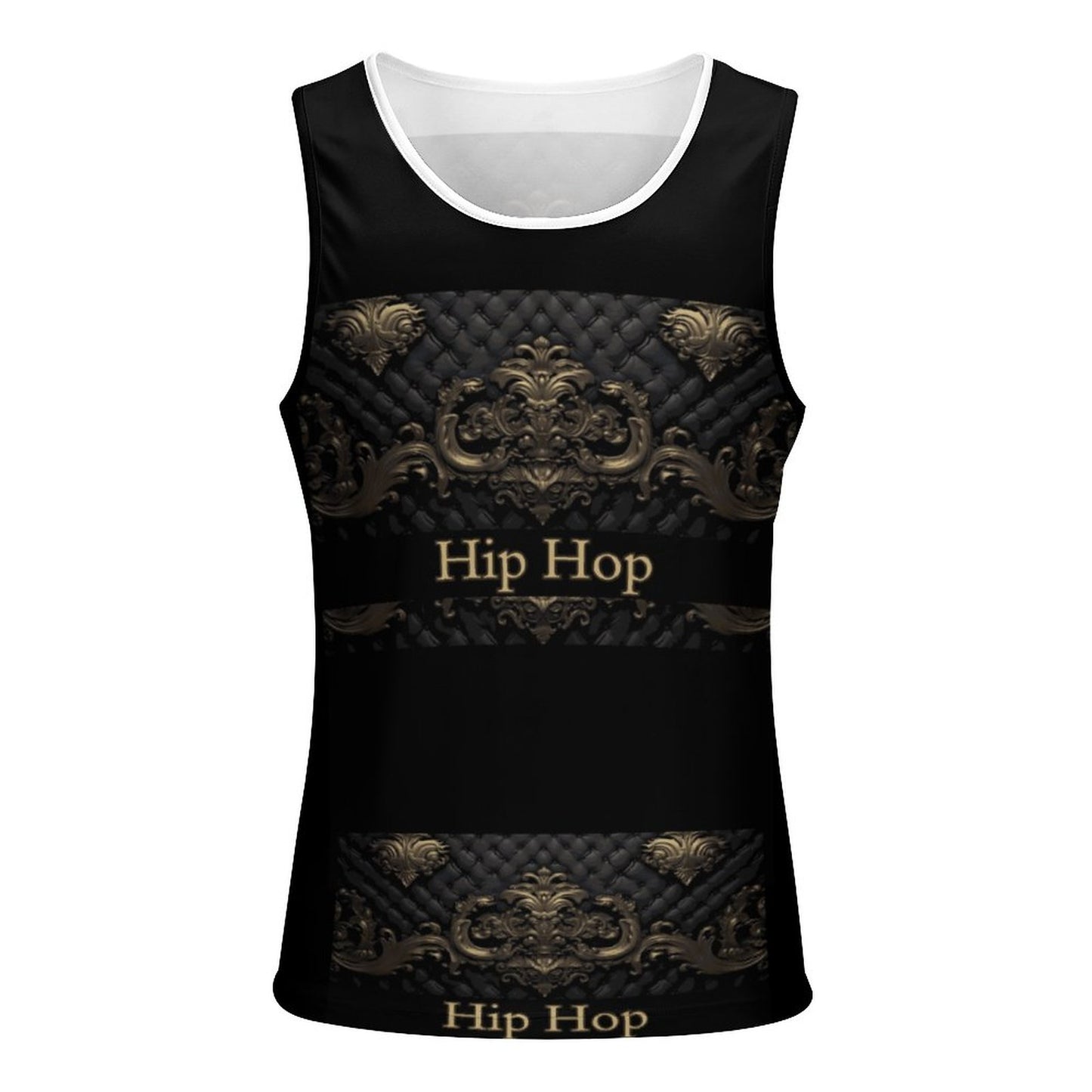 Men's Printed Vest BK (All-Over Printing)