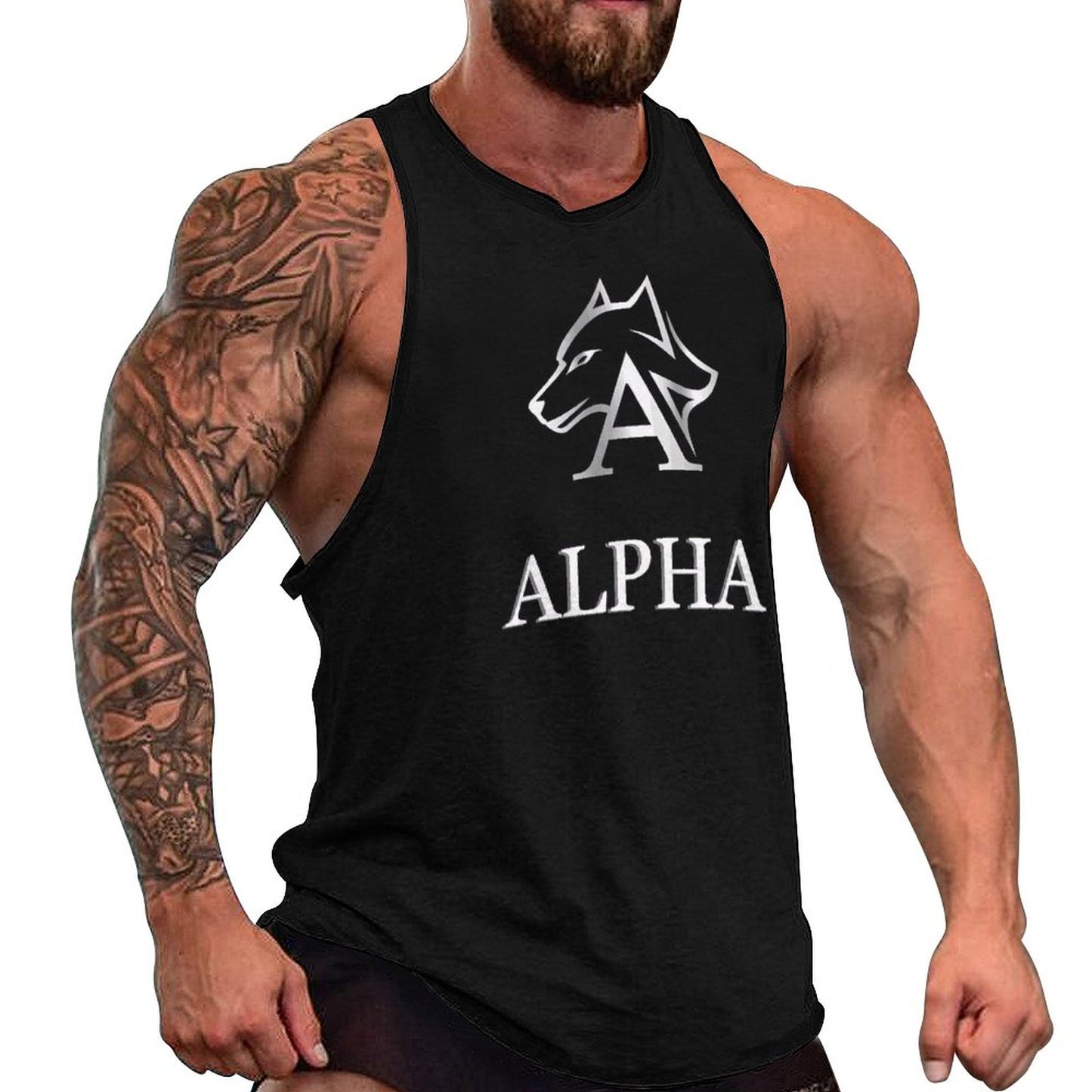 Men's Next Level Tank Top BKREV1 (All-Over Printing)