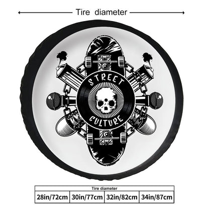 Leather Tire Cover(One-sided Printing)