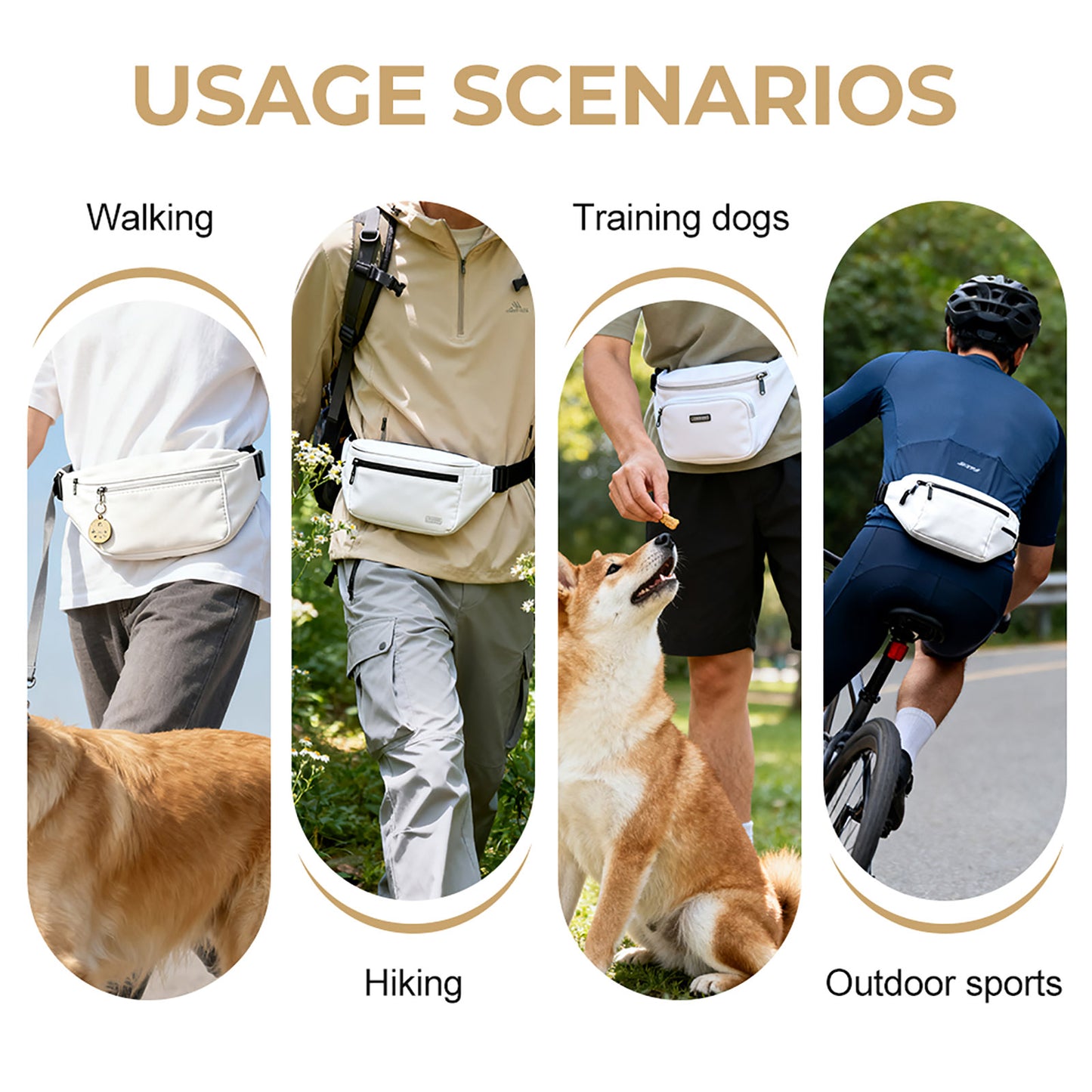 Pet Outdoor Training Storage Waist Bag