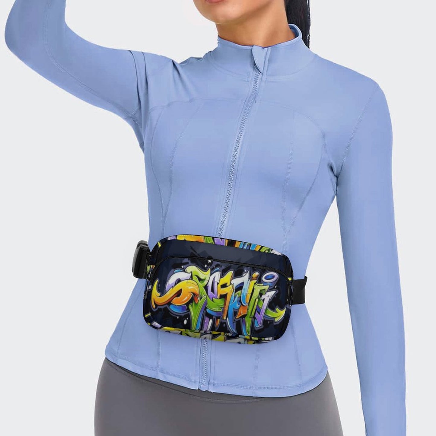 COLORFUL GRAFFITI Bum Bag