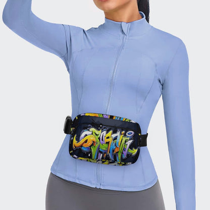COLORFUL GRAFFITI Bum Bag