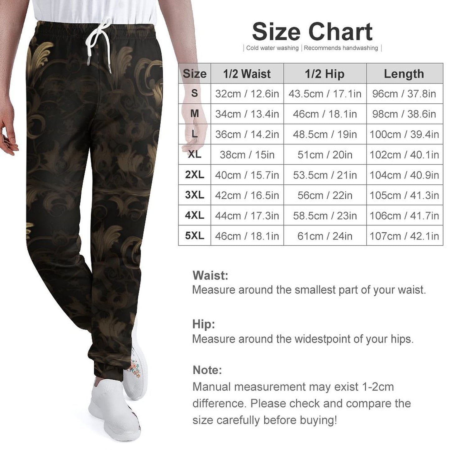 All over Print Sweatpants 4T24 (Polyester)