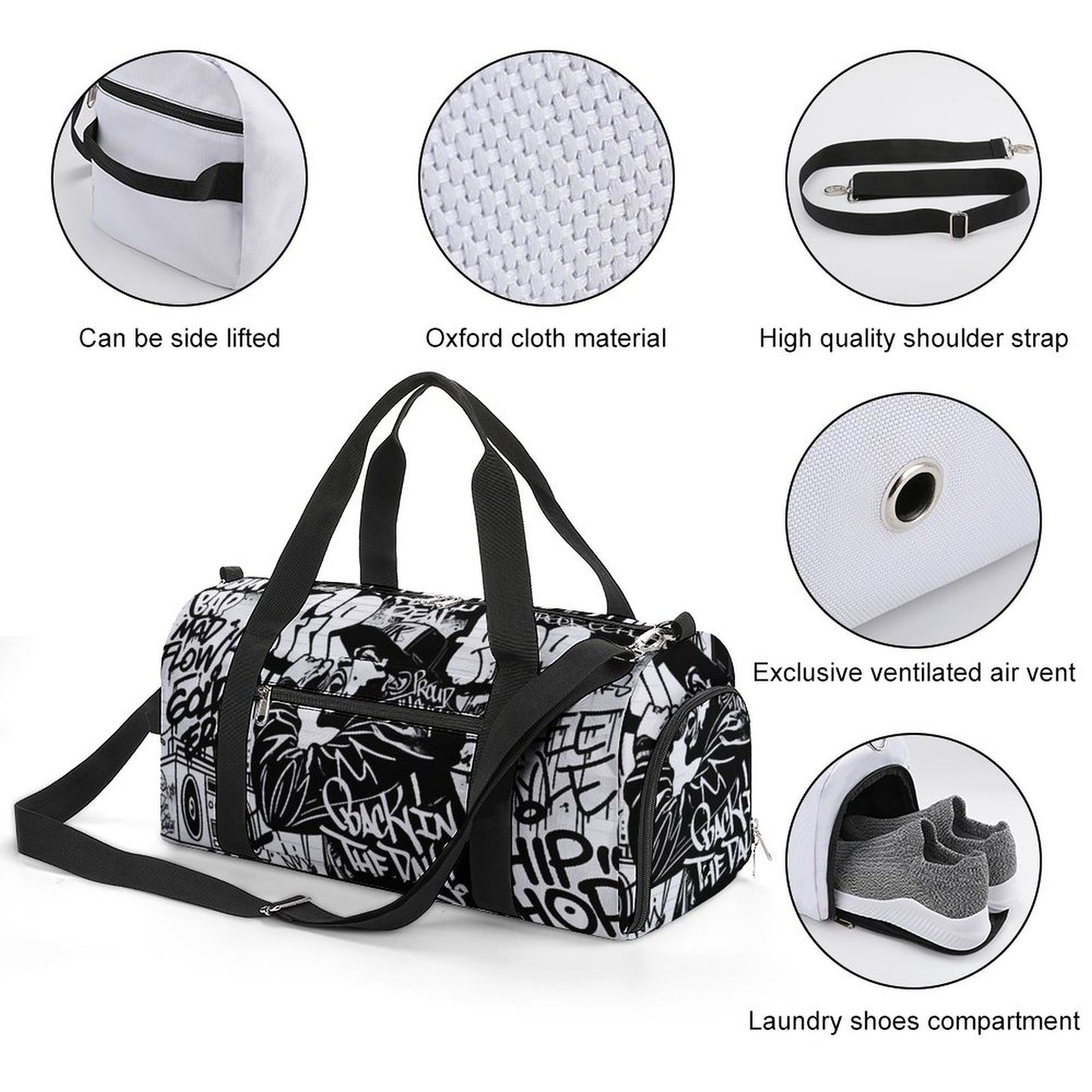 Gym bag Capacity Sports Duffel
