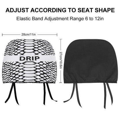 Custom Car Headrest Covers