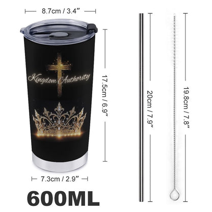 Car Travel Mug Set with Cleaning Kit (590ml/20oz)