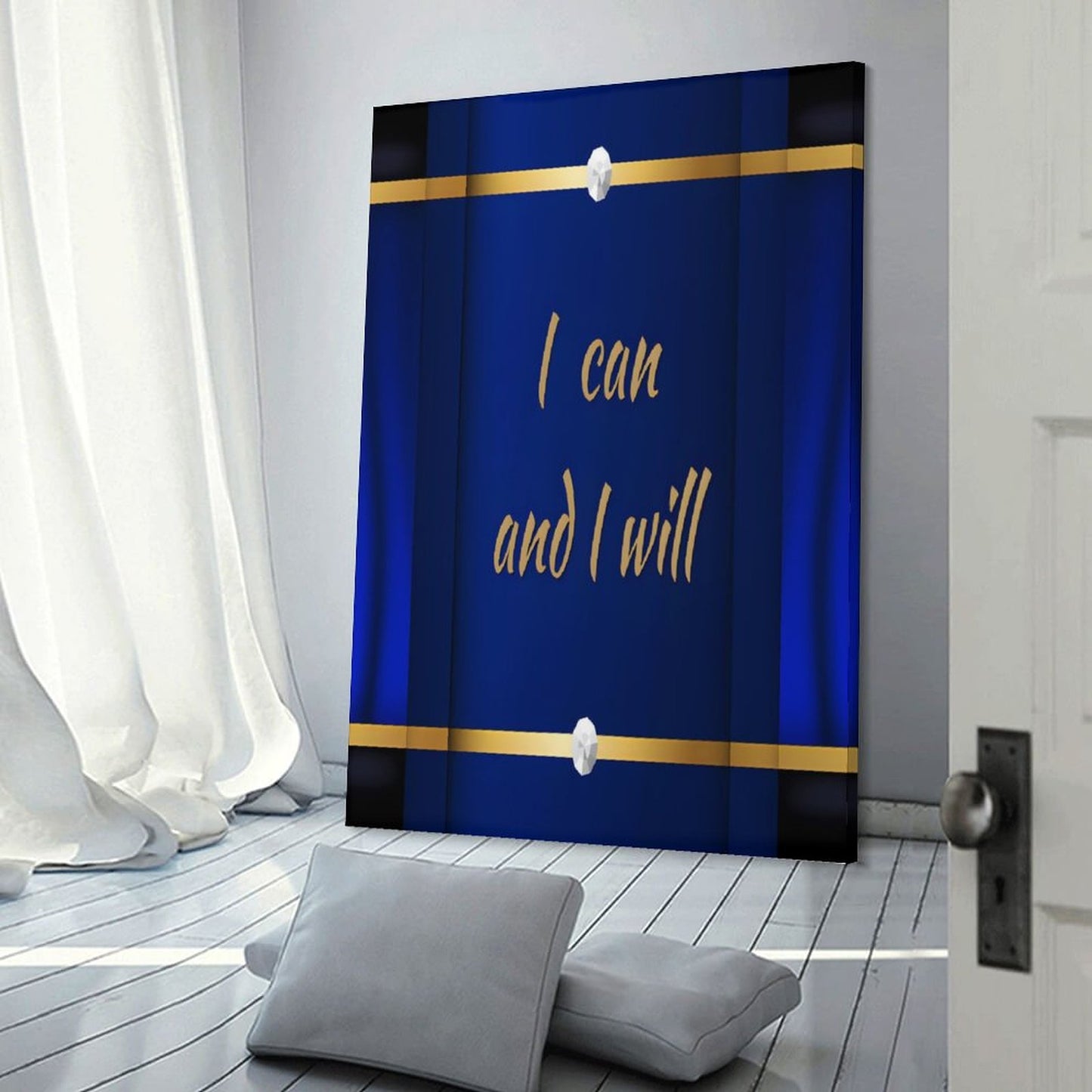 Framed Wooden Poster Hanging (Vertical 2:3)-8x12 inch