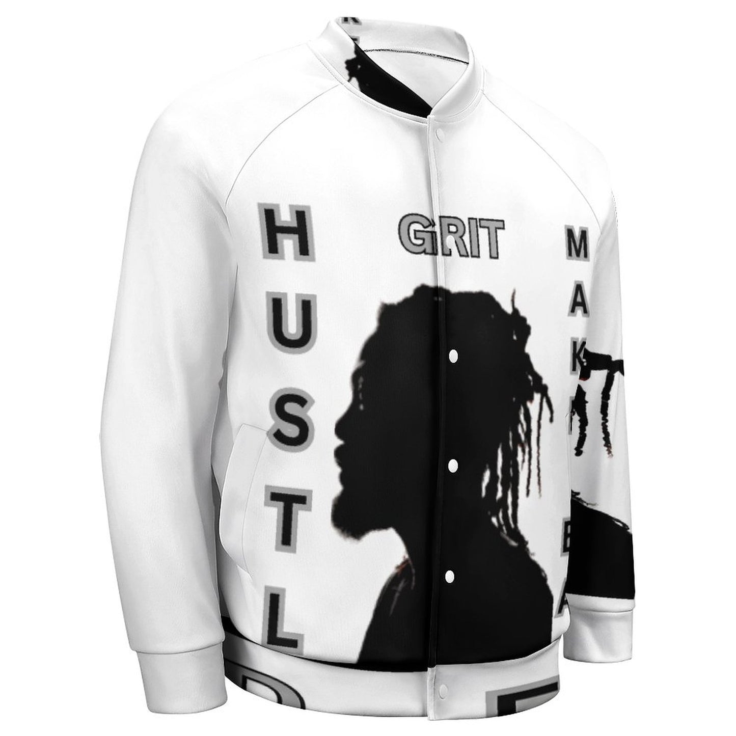 Men's Baseball Jacket (All-Over Printing)