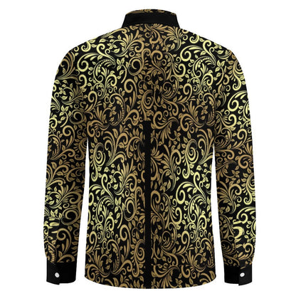 Men's Long Sleeve Shirt with Pocket LS (All-Over Printing)