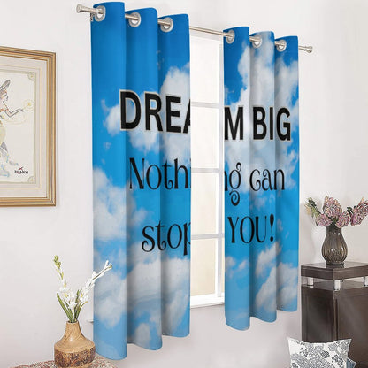 Grommet Curtain-52"x72"/ 132x183cm