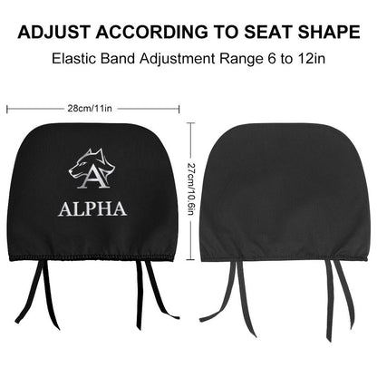 Custom Car Headrest Covers