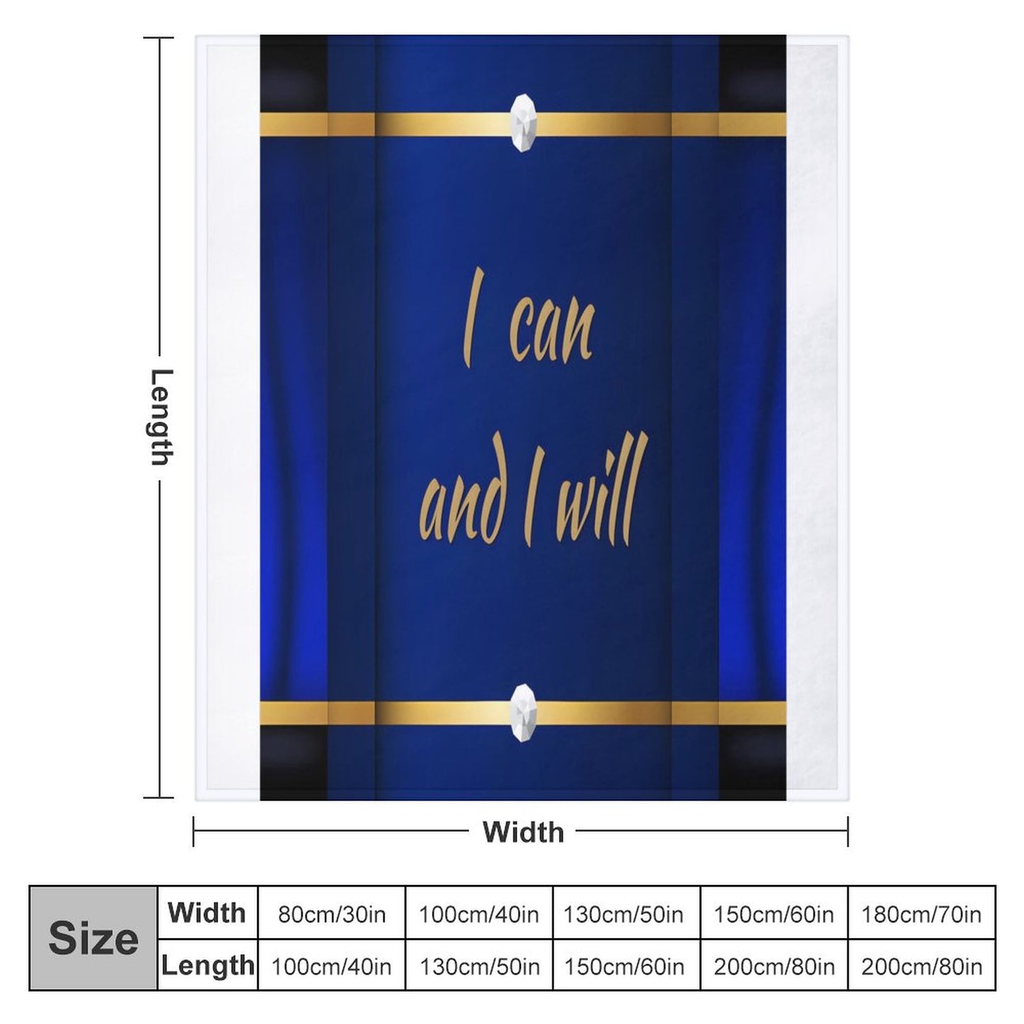 280gsm Flannel Blanket-70"x80" (Dual-sided Printing)