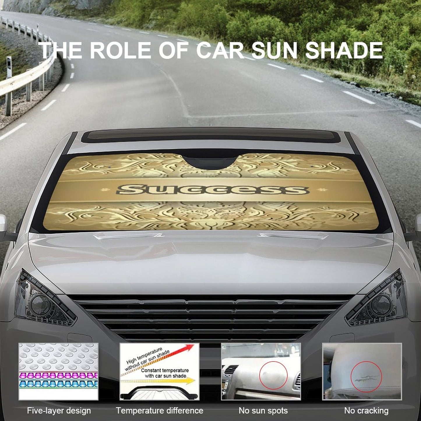 Car Cool with Sun Shades-SUCCESS