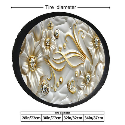 Leather Tire Cover(One-sided Printing)