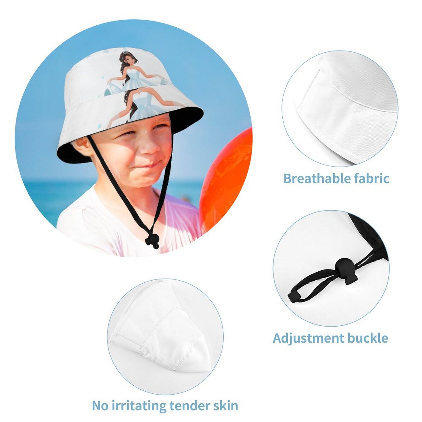 Kid's Bucket Hat (All-Over Printing)