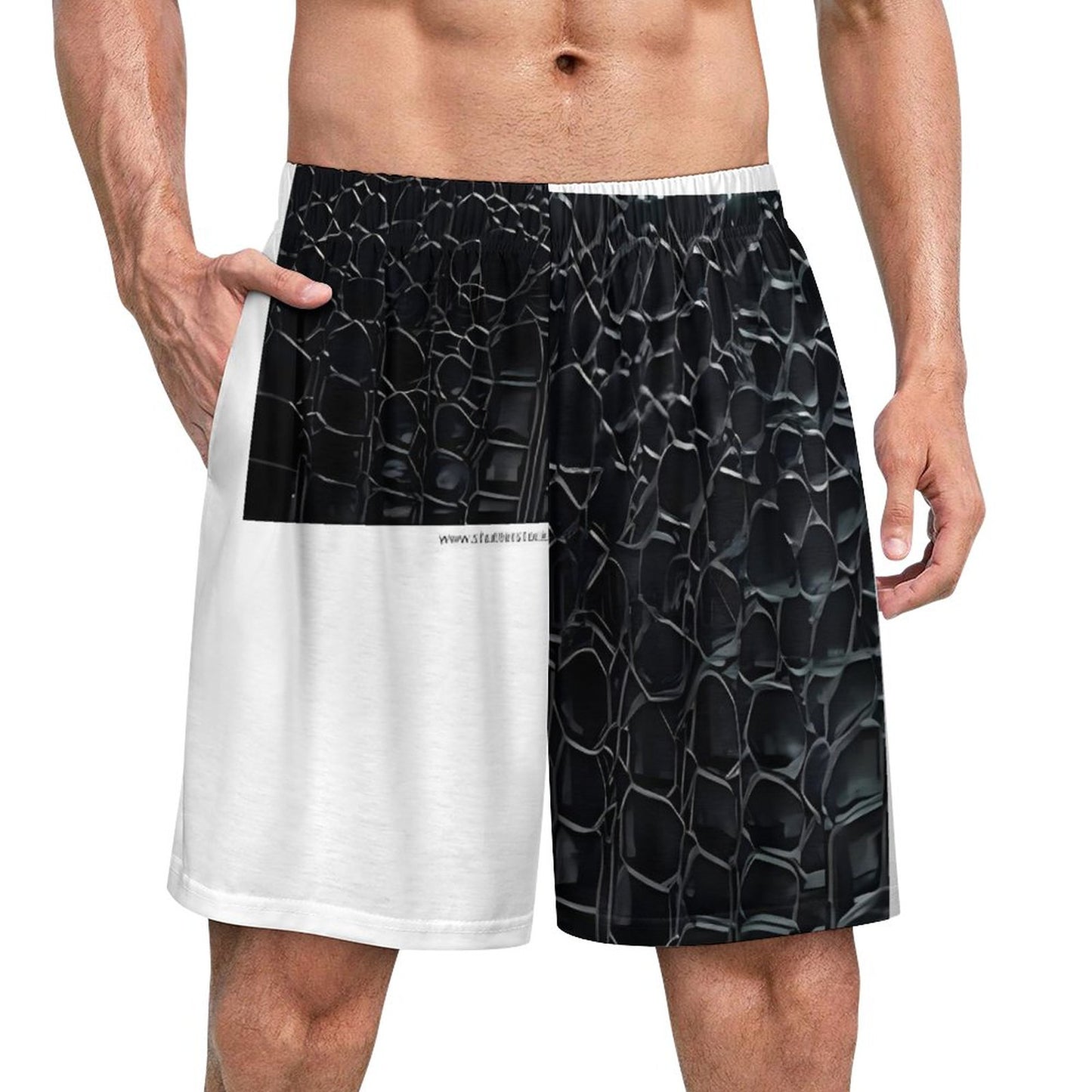 170gsm Pajama Shorts for Men LM012 (All-Over Printing)