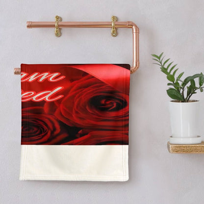Coral Velvet Towel