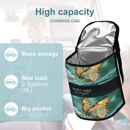 Collapsible Car Trash Bin