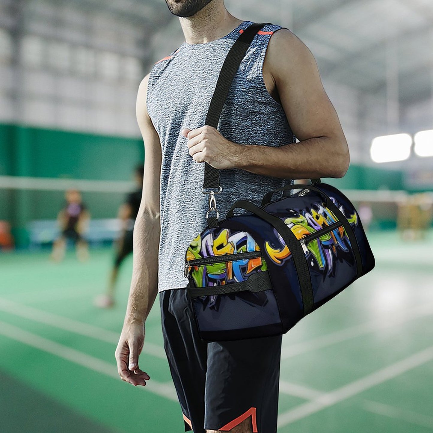 COLORFUL GRAFFITI Large Capacity Sports Duffel/GYM Bag