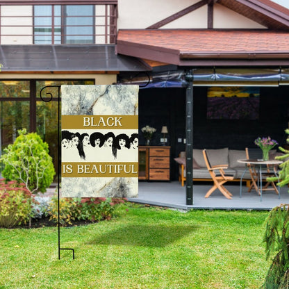 Personalized Flax Garden Flag (Identical Dual-sided Printing)