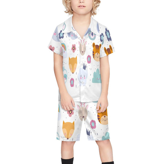 Children's Casual Beach Outfit A27TZ (All-Over Printing)