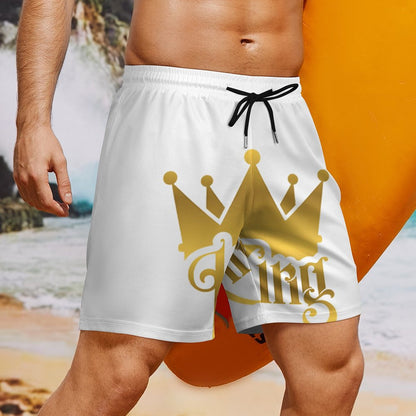 Men's Beach Shorts with 4 Pockets