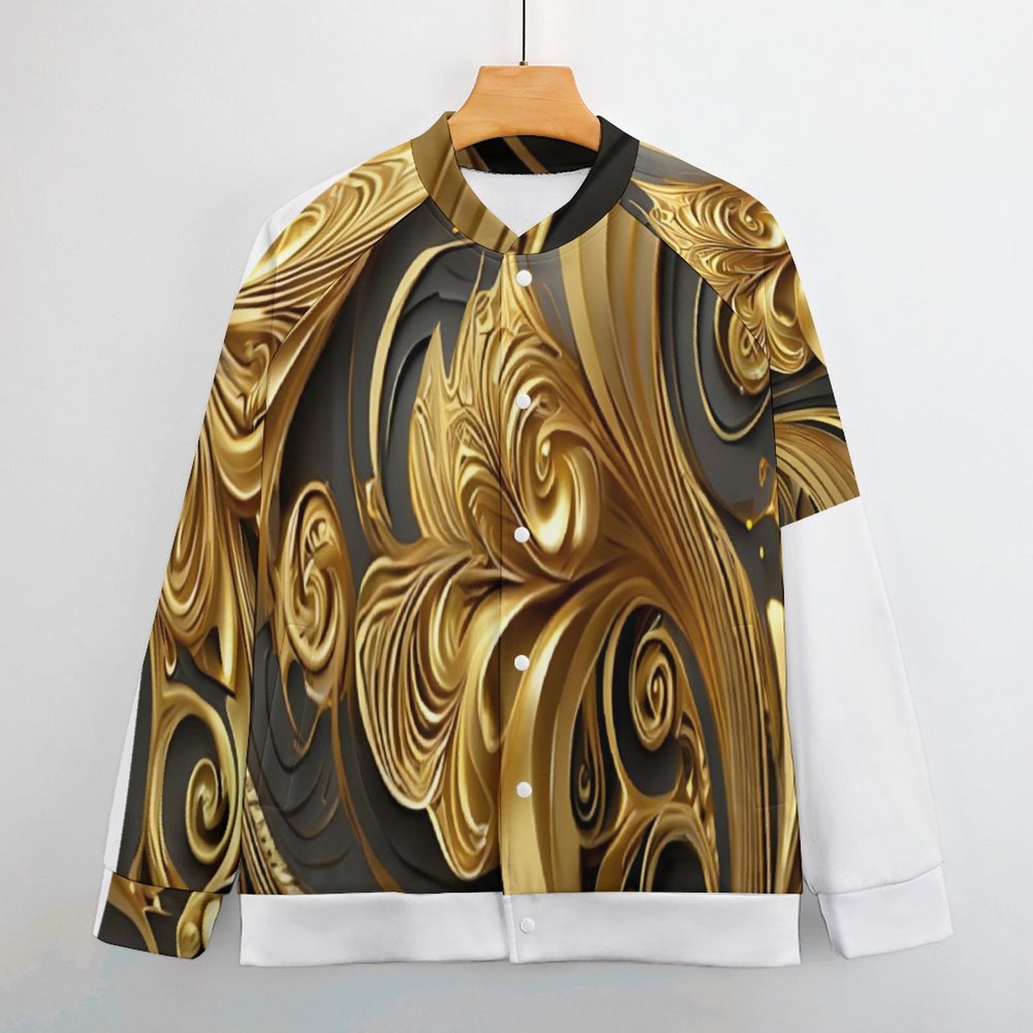 Men's Baseball Jacket (All-Over Printing)