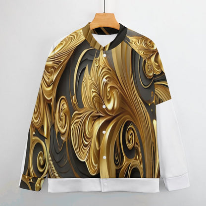 Men's Baseball Jacket (All-Over Printing)