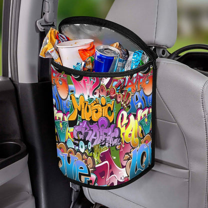 Collapsible Car Trash Bin