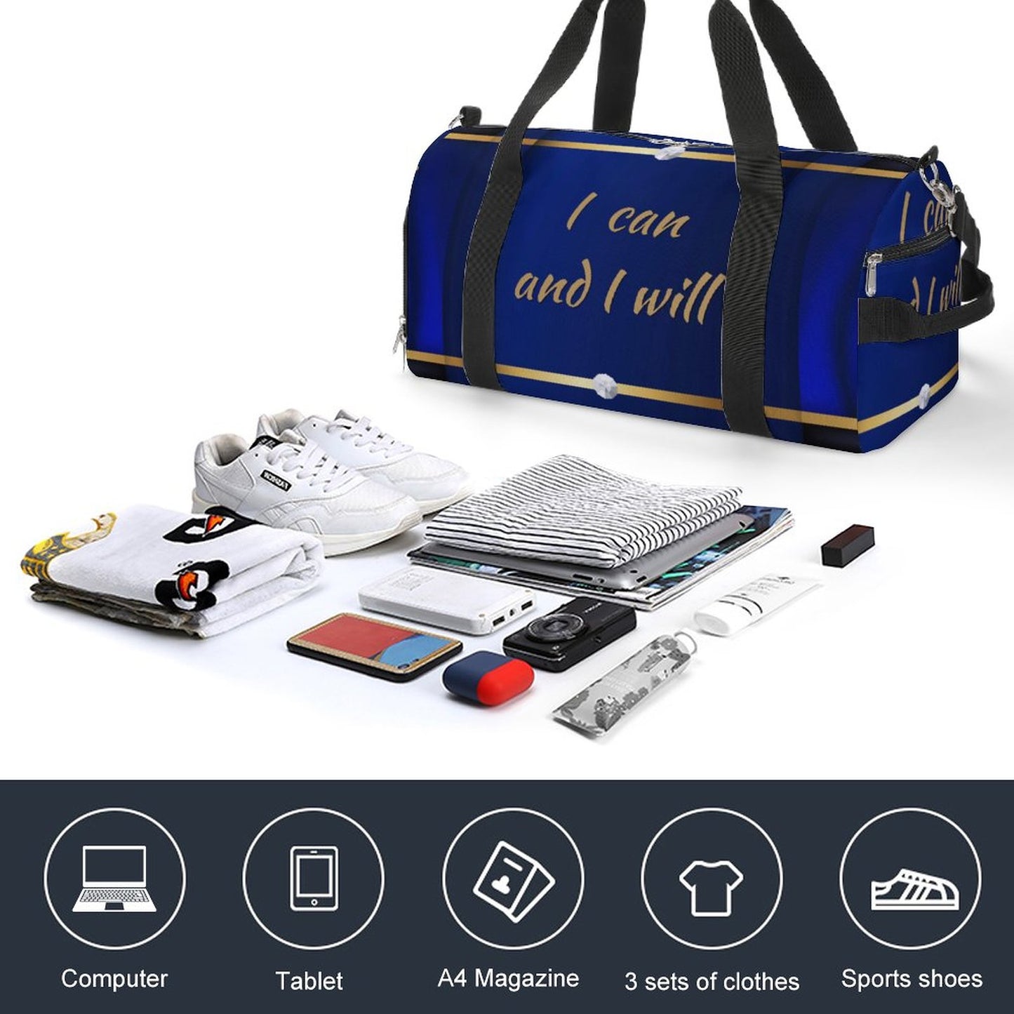 Gym bag Capacity Sports Duffel