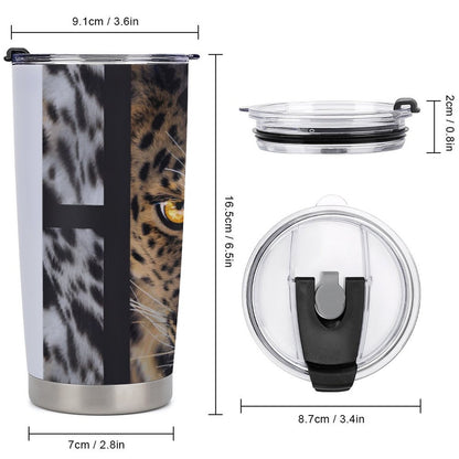 Car Travel Coffee Mug with Lid (All-Over Printing)