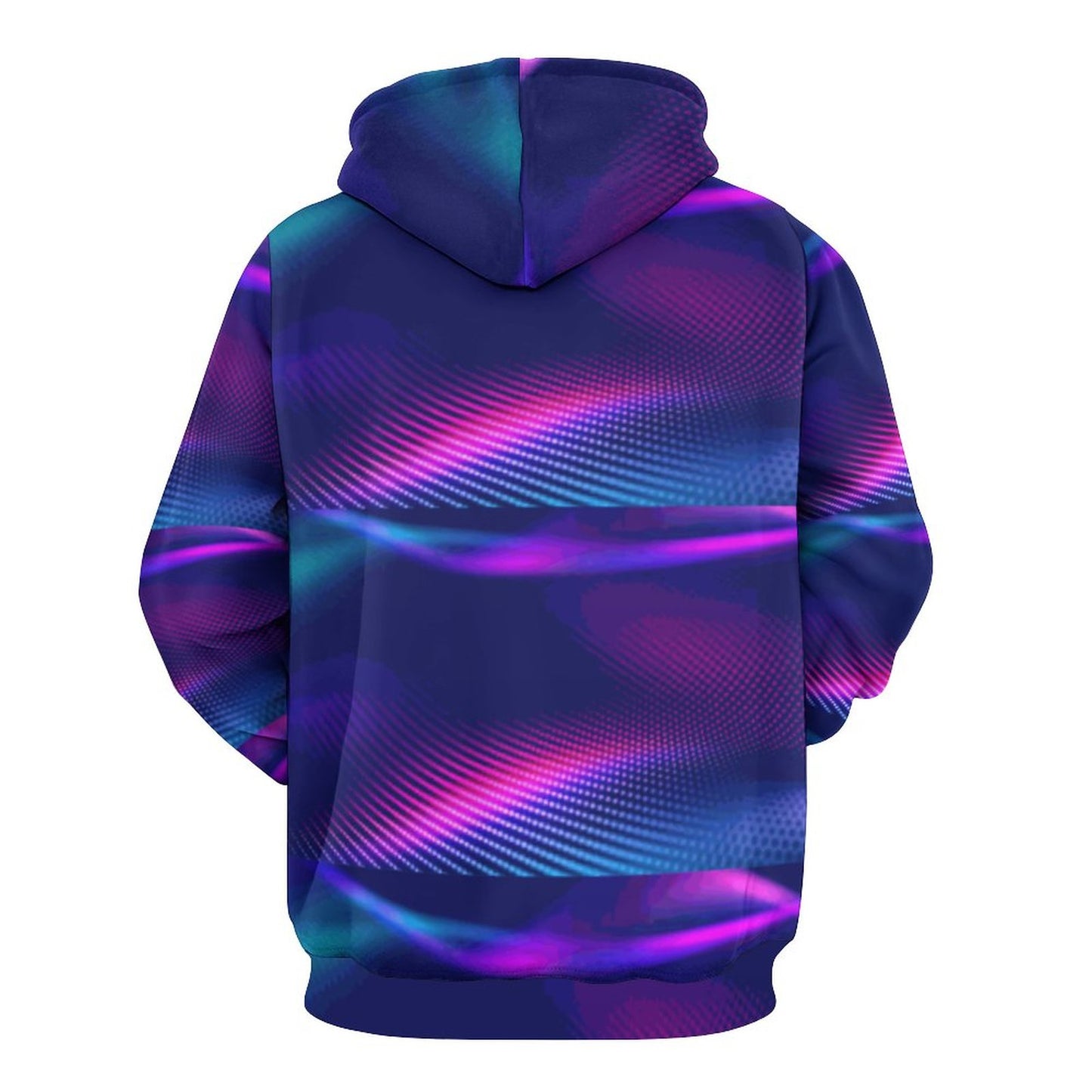MULTICOLOR Men's Cool Hoodie with Double-layer Cap-SMALL-6XL