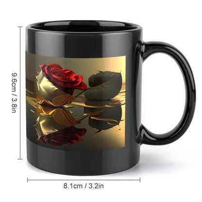 Personalized Photo Coffee Mugs with Identical Patterns