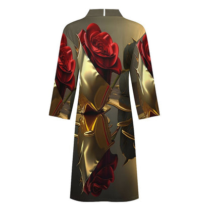 ROSE IN GOLD Bathrobe