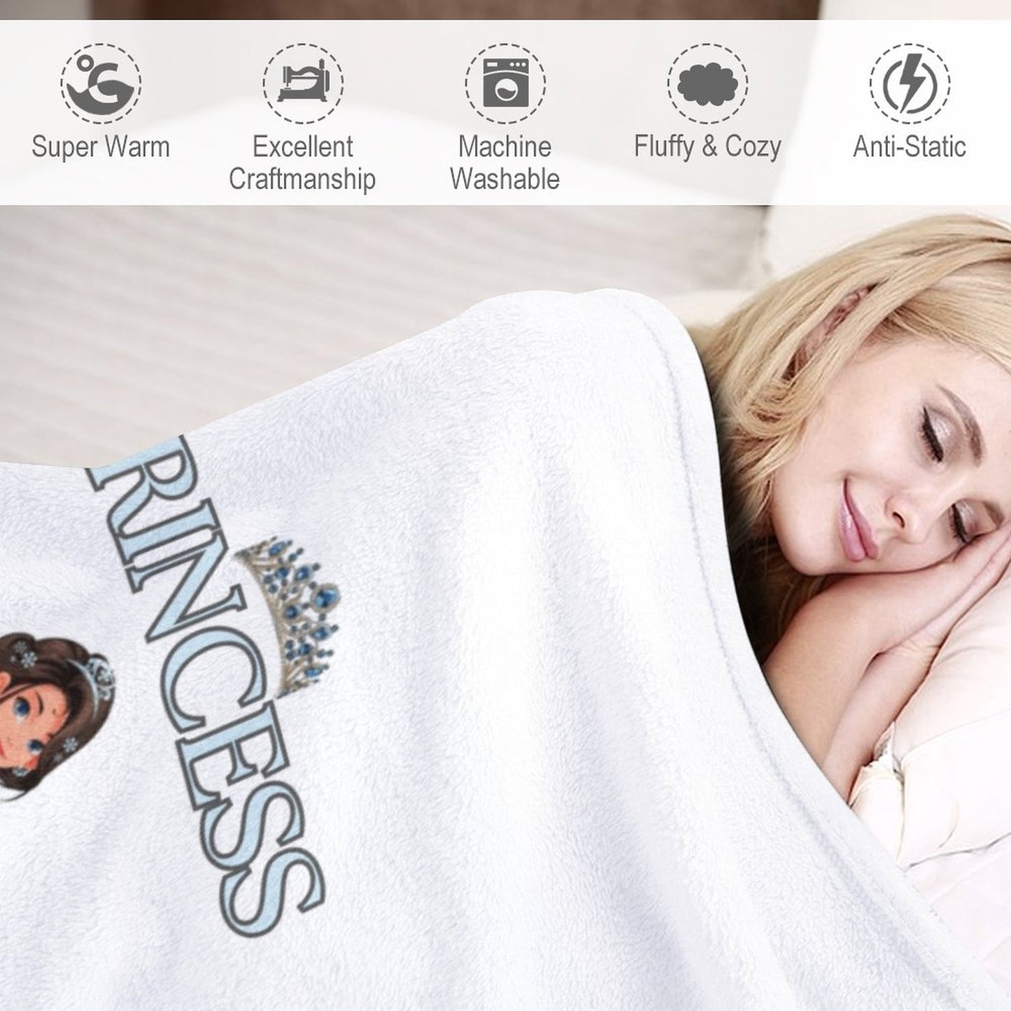 280gsm Flannel Blanket-50"x60" (Dual-sided Printing)