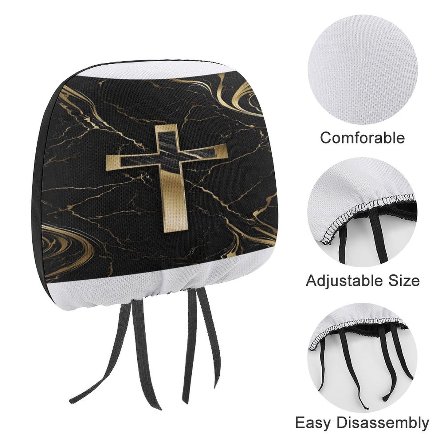 Custom Car Headrest Covers
