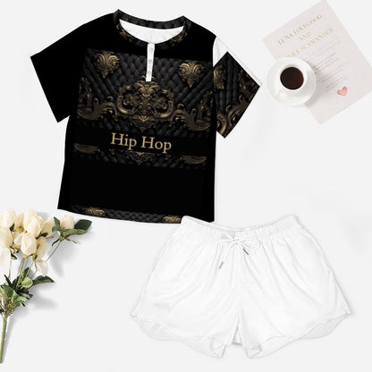 Short Sleeve Loungewear Set UTZ (All-Over Printing)