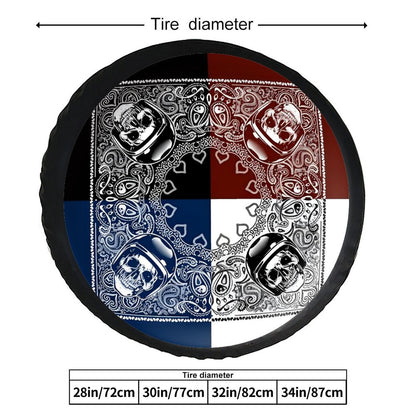Leather Tire Cover(One-sided Printing)