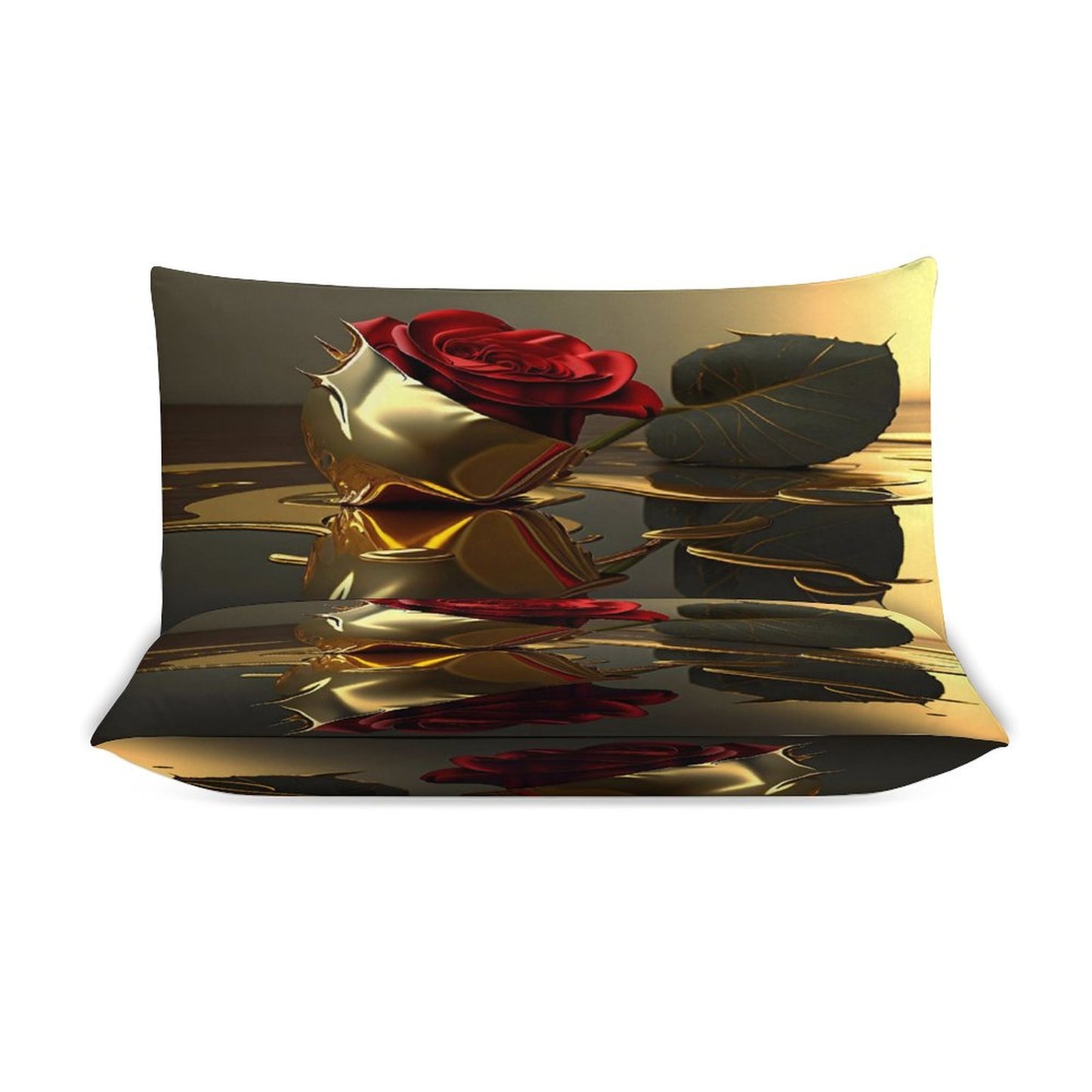 3-Piece Bedding Set-90"x90"/ 229x229cm (Dual-sided Printing)