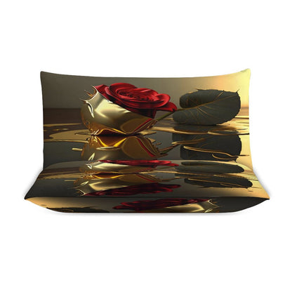 3-Piece Bedding Set-90"x90"/ 229x229cm (Dual-sided Printing)