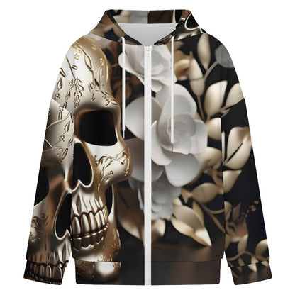 Women's Full Zip Hoodie(All-Over Printing)
