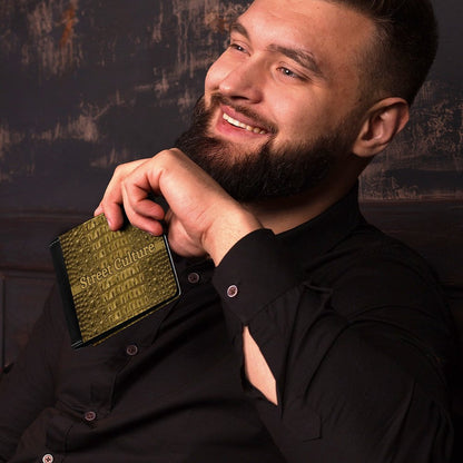 STREET CULTURE Alligator Leather Wallet