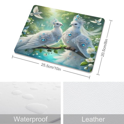 PU Leather Mouse Pad